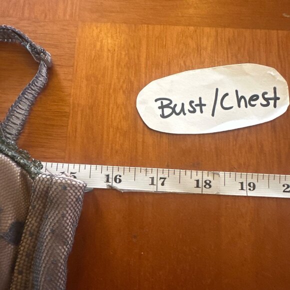 Rinascimento Made In Italy Lace & Sheer Slip Dress M Gray With Black Floral Acce - Picture 3 of 12